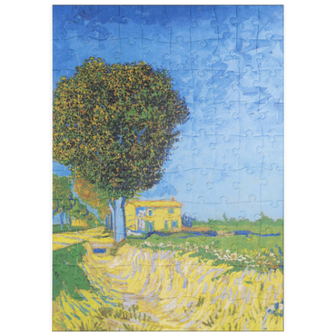puzzleplate Vincent van Gogh's Avenue at Arles with houses (1888) 100 Puzzle