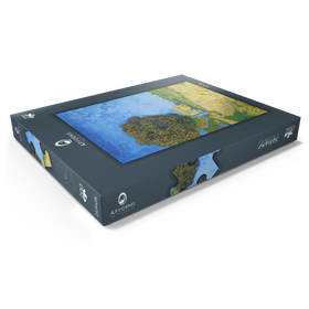 Darstellung des Puzzle Motivs Vincent van Gogh's Avenue at Arles with houses (1888) - Puzzleteile: 200