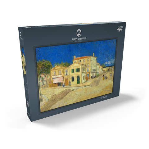 Vincent van Gogh's The yellow house (1888) 100 Puzzle Schachtel Ansicht2