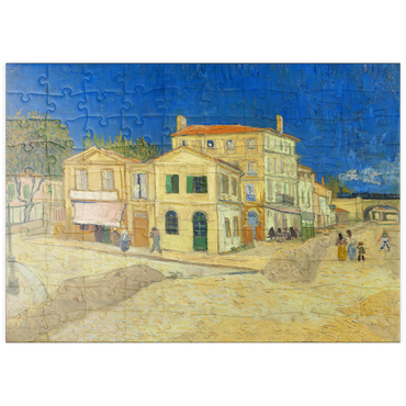 puzzleplate Vincent van Gogh's The yellow house (1888) 100 Puzzle
