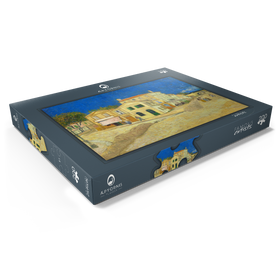 Alternative Darstellung des Puzzle-Motivs Vincent van Gogh's The yellow house (1888) – Puzzleteile: 200