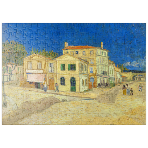 puzzleplate Vincent van Gogh's The yellow house (1888) 200 Puzzle
