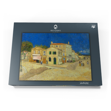 Vincent van Gogh's The yellow house (1888) 500 Puzzle Schachtel Ansicht3