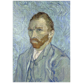 Darstellung des Puzzle-Motivs Vincent van Gogh's Self-portrait (1889) – Puzzleteile: 1000