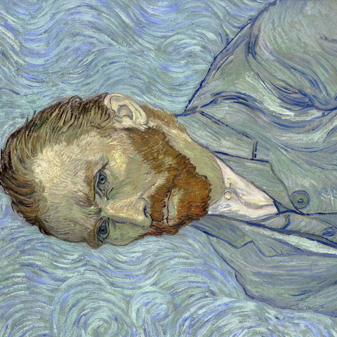 Vincent van Gogh's Self-portrait (1889) 1000 Puzzle 3D Modell