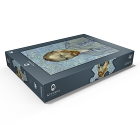 Alternative Darstellung des Puzzle-Motivs Vincent van Gogh's Self-portrait (1889) – Puzzleteile: 500