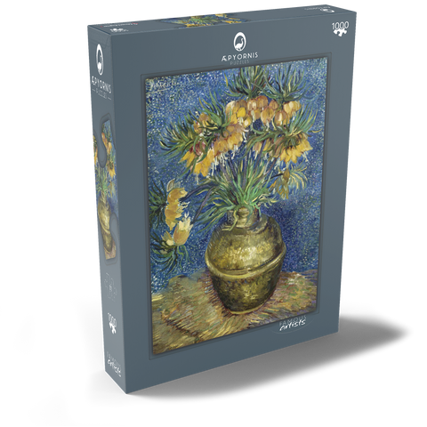 Vincent van Gogh's Imperial Fritillaries in a Copper Vase (1887) 1000 Puzzle Schachtel Ansicht2