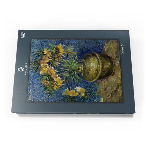 Vincent van Gogh's Imperial Fritillaries in a Copper Vase (1887) 1000 Puzzle Schachtel Ansicht3