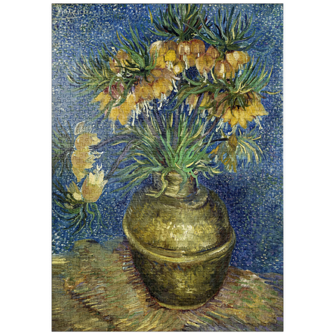 puzzleplate Vincent van Gogh's Imperial Fritillaries in a Copper Vase (1887) 1000 Puzzle
