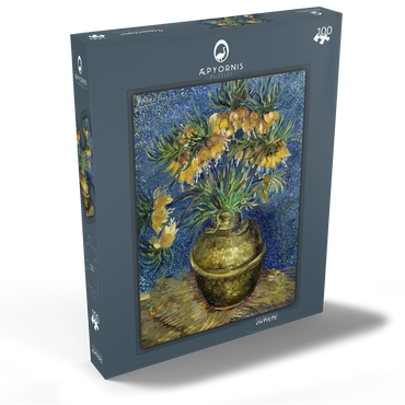 Vincent van Gogh's Imperial Fritillaries in a Copper Vase (1887) 100 Puzzle Schachtel Ansicht2