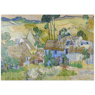 puzzleplate Vincent van Gogh's Farms near Auvers (1890) 1000 Puzzle