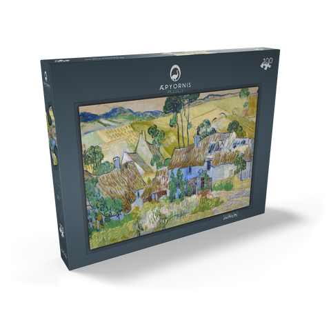 Vincent van Gogh's Farms near Auvers (1890) 100 Puzzle Schachtel Ansicht2