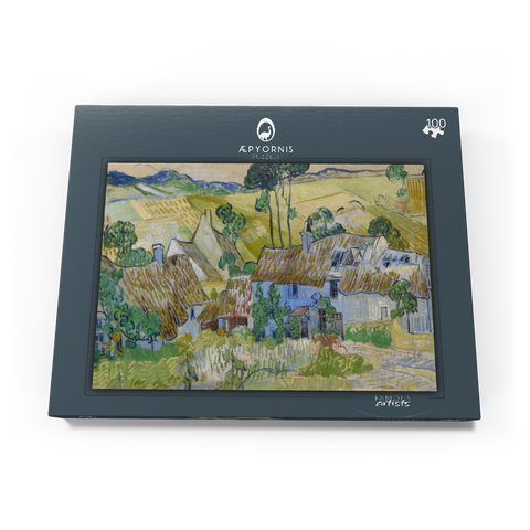 Vincent van Gogh's Farms near Auvers (1890) 100 Puzzle Schachtel Ansicht3