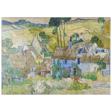 puzzleplate Vincent van Gogh's Farms near Auvers (1890) 100 Puzzle