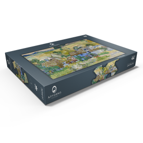 Darstellung des Puzzle Motivs Vincent van Gogh's Farms near Auvers (1890) - Puzzleteile: 500
