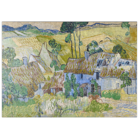 puzzleplate Vincent van Gogh's Farms near Auvers (1890) 500 Puzzle