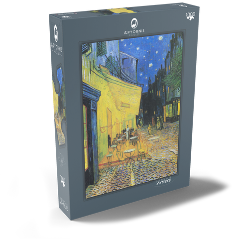 Vincent van Gogh's Café Terrace at Night (1888) 1000 Puzzle Schachtel Ansicht2