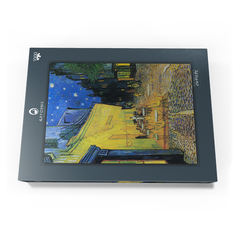 Vincent van Gogh's Café Terrace at Night (1888) 1000 Puzzle Schachtel Ansicht3