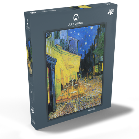 Vincent van Gogh's Café Terrace at Night (1888) 100 Puzzle Schachtel Ansicht2