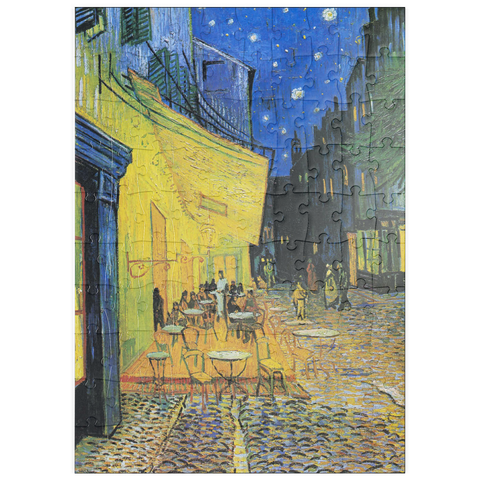 puzzleplate Vincent van Gogh's Café Terrace at Night (1888) 100 Puzzle