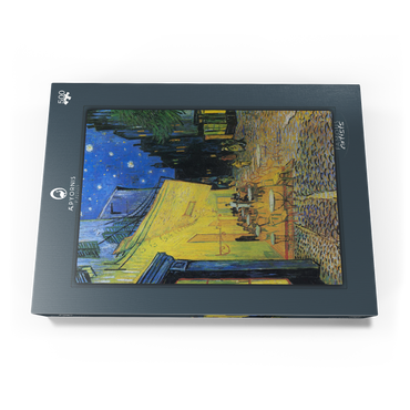 Vincent van Gogh's Café Terrace at Night (1888) 500 Puzzle Schachtel Ansicht3