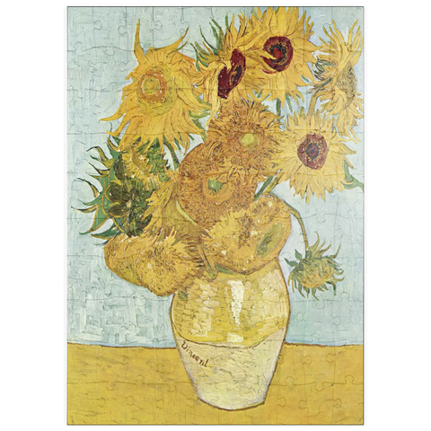 puzzleplate Vincent van Gogh's Vase with Twelve Sunflowers (1888–1889) 100 Puzzle