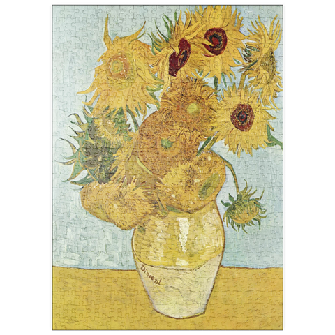 puzzleplate Vincent van Gogh's Vase with Twelve Sunflowers (1888–1889) 500 Puzzle