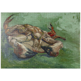Darstellung des Puzzle-Motivs Vincent van Gogh's Crab on its Back (1888) – Puzzleteile: 1000