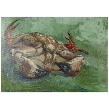 puzzleplate Vincent van Gogh's Crab on its Back (1888) 1000 Puzzle