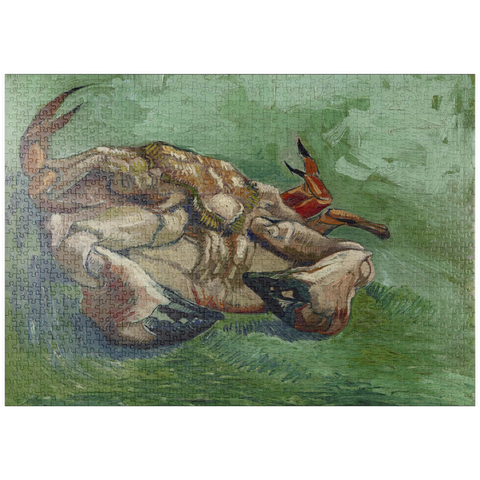 puzzleplate Vincent van Gogh's Crab on its Back (1888) 1000 Puzzle