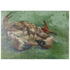 Darstellung des Puzzle Motivs Vincent van Gogh's Crab on its Back (1888) - Puzzleteile: 200