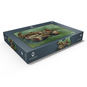 Alternative Darstellung des Puzzle-Motivs Vincent van Gogh's Crab on its Back (1888) – Puzzleteile: 500