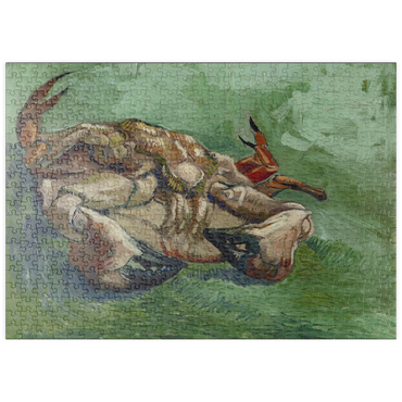 puzzleplate Vincent van Gogh's Crab on its Back (1888) 500 Puzzle