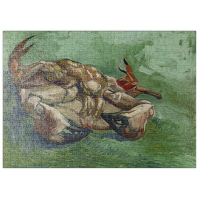 Darstellung des Puzzle Motivs Vincent van Gogh's Crab on its Back (1888) - Puzzleteile: 500