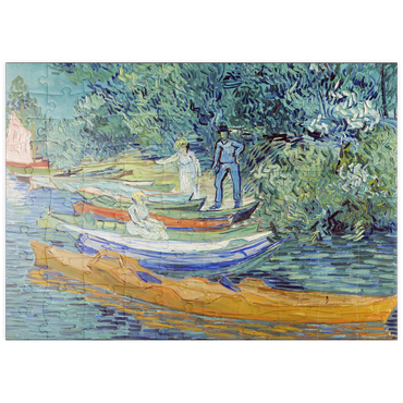 puzzleplate Vincent van Gogh's Bank of the Oise at Auvers (1890) 100 Puzzle