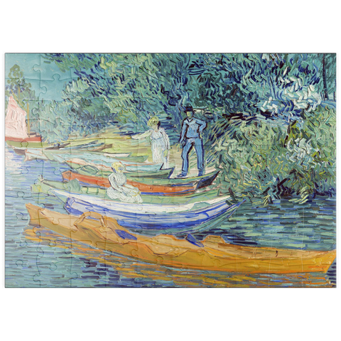 puzzleplate Vincent van Gogh's Bank of the Oise at Auvers (1890) 100 Puzzle