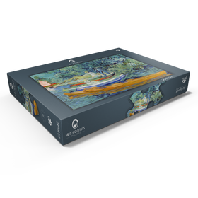 Darstellung des Puzzle Motivs Vincent van Gogh's Bank of the Oise at Auvers (1890) - Puzzleteile: 500