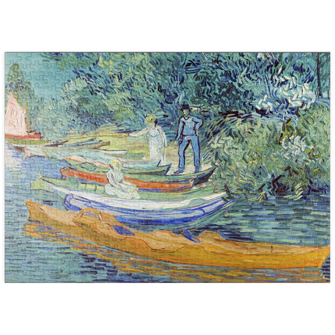puzzleplate Vincent van Gogh's Bank of the Oise at Auvers (1890) 500 Puzzle