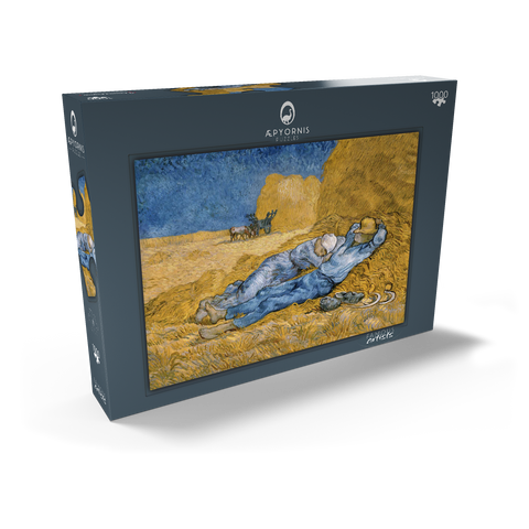 Vincent van Gogh's The Siesta (1890) 1000 Puzzle Schachtel Ansicht2