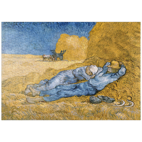 Darstellung des Puzzle-Motivs Vincent van Gogh's The Siesta (1890) – Puzzleteile: 1000