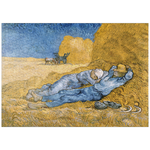 puzzleplate Vincent van Gogh's The Siesta (1890) 1000 Puzzle
