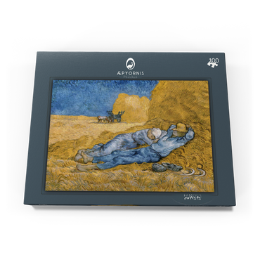 Vincent van Gogh's The Siesta (1890) 100 Puzzle Schachtel Ansicht3