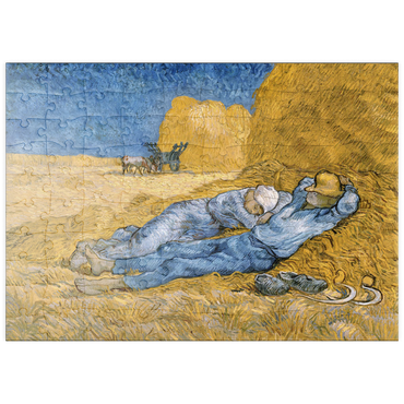puzzleplate Vincent van Gogh's The Siesta (1890) 100 Puzzle