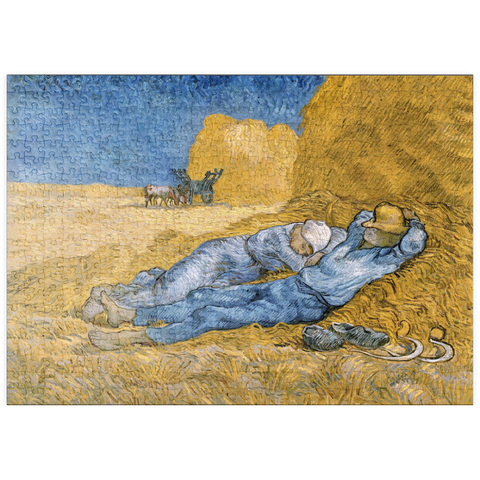 puzzleplate Vincent van Gogh's The Siesta (1890) 500 Puzzle