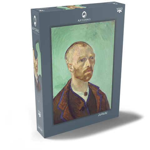 Vincent van Gogh's Self-Portrait (Dedicated to Paul Gauguin) (1888) 1000 Puzzle Schachtel Ansicht2