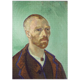 Darstellung des Puzzle-Motivs Vincent van Gogh's Self-Portrait (Dedicated to Paul Gauguin) (1888) – Puzzleteile: 1000