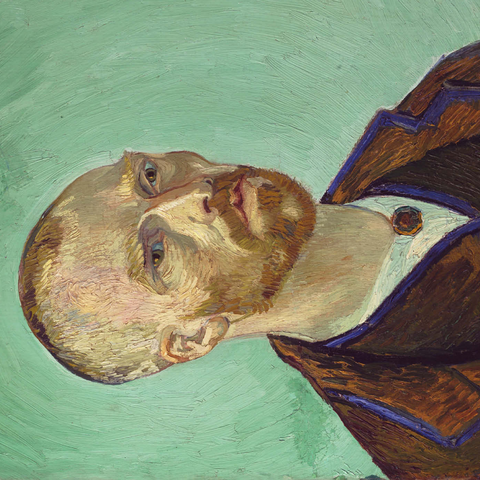 Vincent van Gogh's Self-Portrait (Dedicated to Paul Gauguin) (1888) 1000 Puzzle 3D Modell