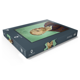 Darstellung des Puzzle Motivs Vincent van Gogh's Self-Portrait (Dedicated to Paul Gauguin) (1888) - Puzzleteile: 100