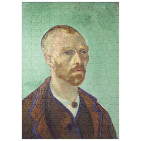 Darstellung des Puzzle-Motivs Vincent van Gogh's Self-Portrait (Dedicated to Paul Gauguin) (1888) – Puzzleteile: 200