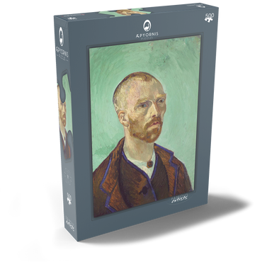 Vincent van Gogh's Self-Portrait (Dedicated to Paul Gauguin) (1888) 500 Puzzle Schachtel Ansicht2